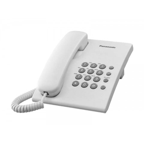Telefonas laidinis Panasonic KX-TS500 baltas (white) 